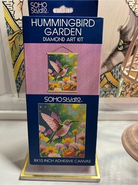 SOHO STUDIO 🦜Hummingbird Garden Diamond Art Kit